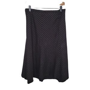 Torrid Vintage black A-line knee length skirt size 24